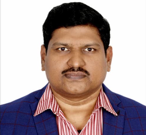 Circular avatar containing an image of Shashi Jeevan M P